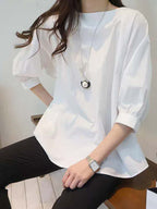 Volume Puff Sleeve Blouse — BL1008