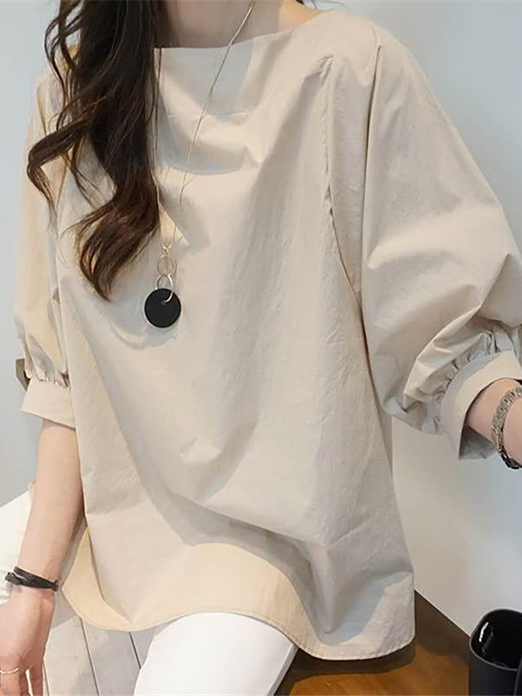 Volume Puff Sleeve Blouse — BL1008