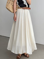 Relaxed Airy Long Skirt — BL1009