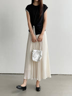 Relaxed Airy Long Skirt — BL1009