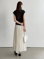 Relaxed Airy Long Skirt — BL1009