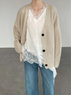 Asymmetry Sleeveless Lace Top — BL1010