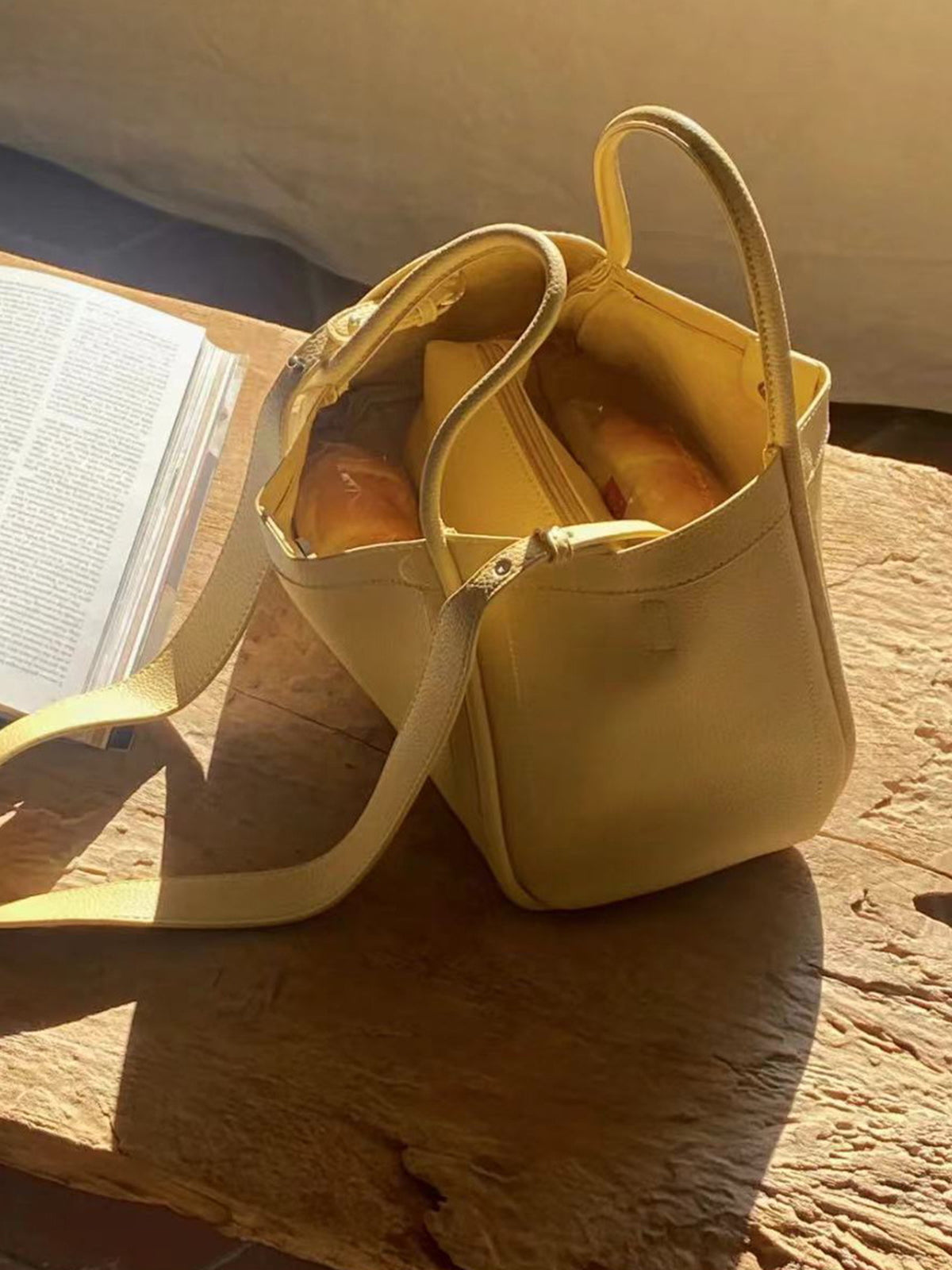 2way Slouchy Basket Tote Bag — BL1012