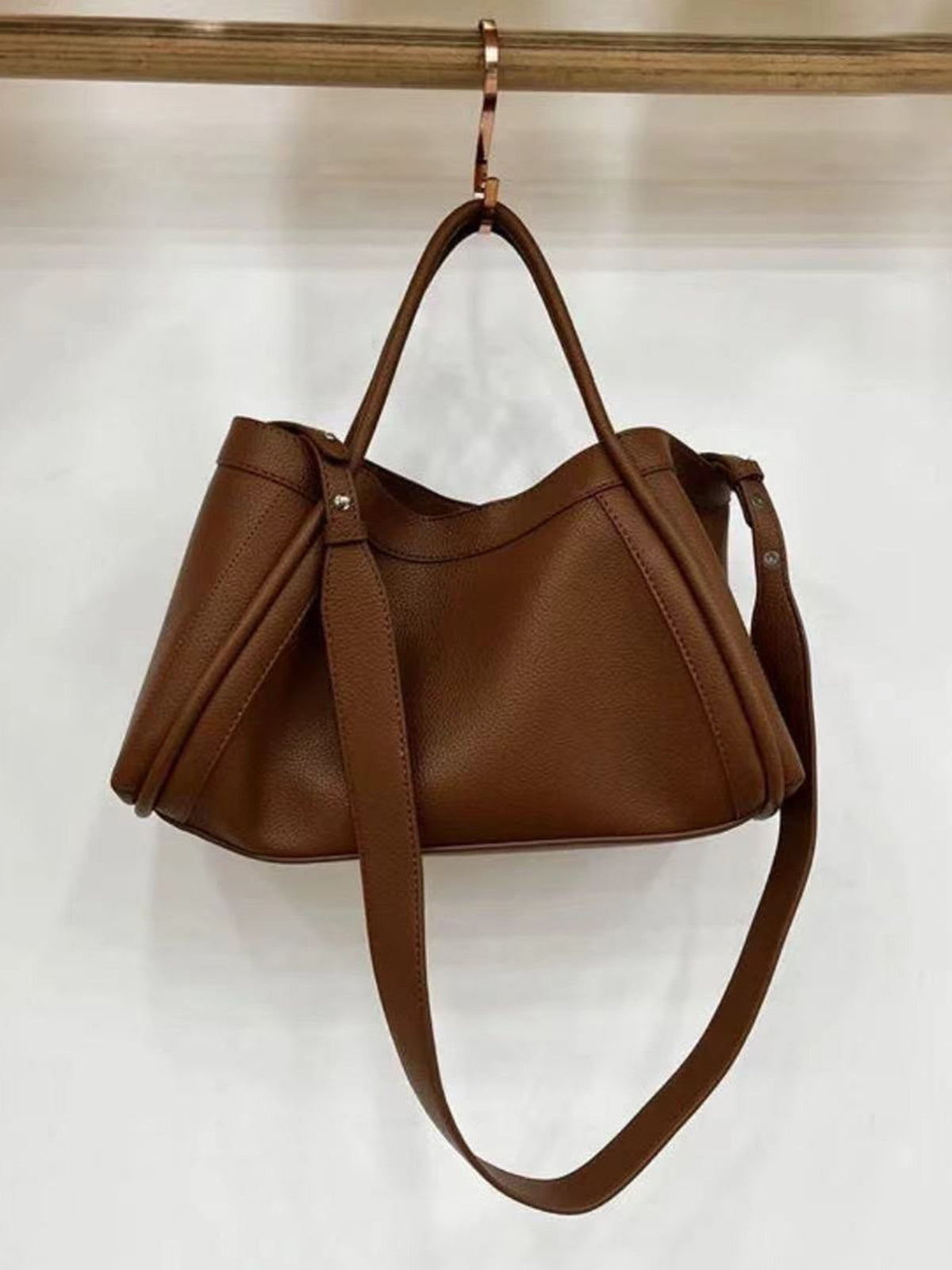 2way Slouchy Basket Tote Bag — BL1012