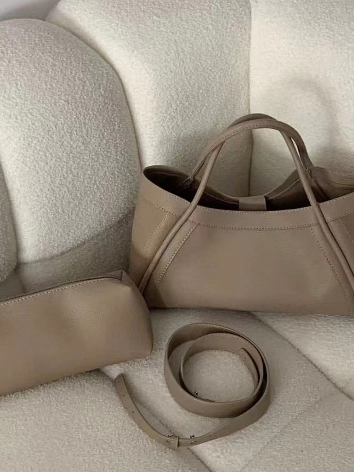 2way Slouchy Basket Tote Bag — BL1012