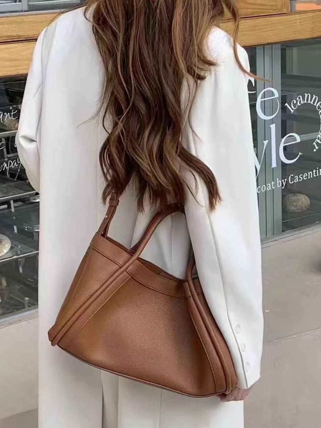 2way Slouchy Basket Tote Bag — BL1012