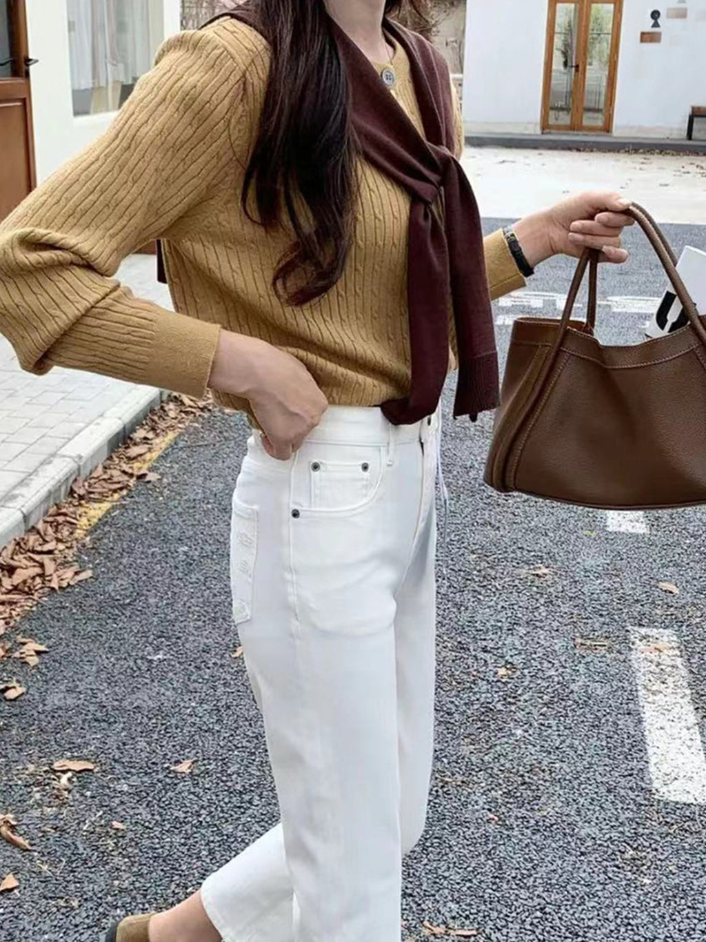 2way Slouchy Basket Tote Bag — BL1012