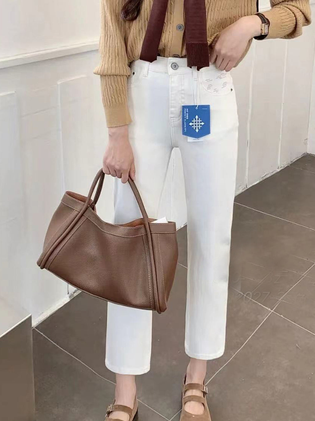 2way Slouchy Basket Tote Bag — BL1012