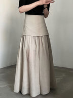 Sheer Layered Maxi Skirt — BL1024