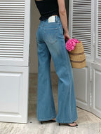 High-Waist Flare Denim — BL1025