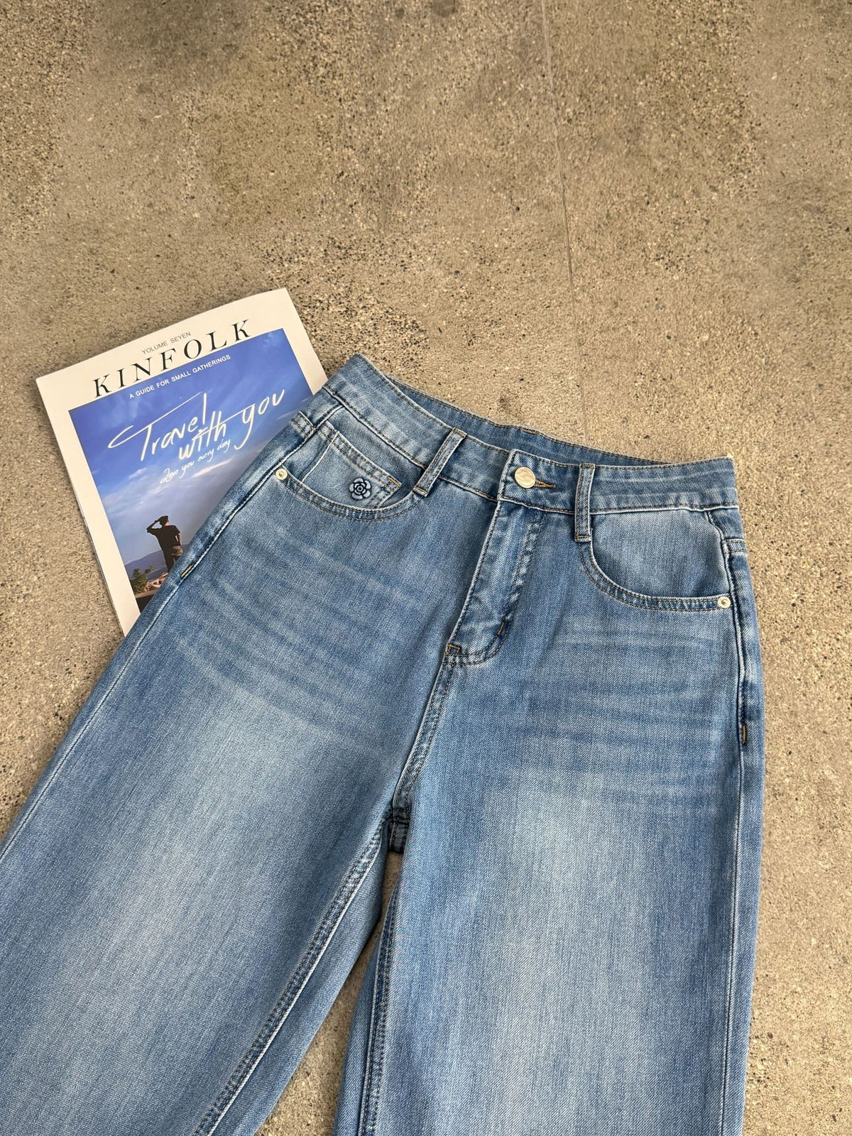 High-Waist Flare Denim — BL1025