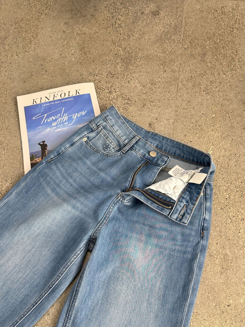 High-Waist Flare Denim — BL1025