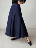Wide Denim Pants — BL1026