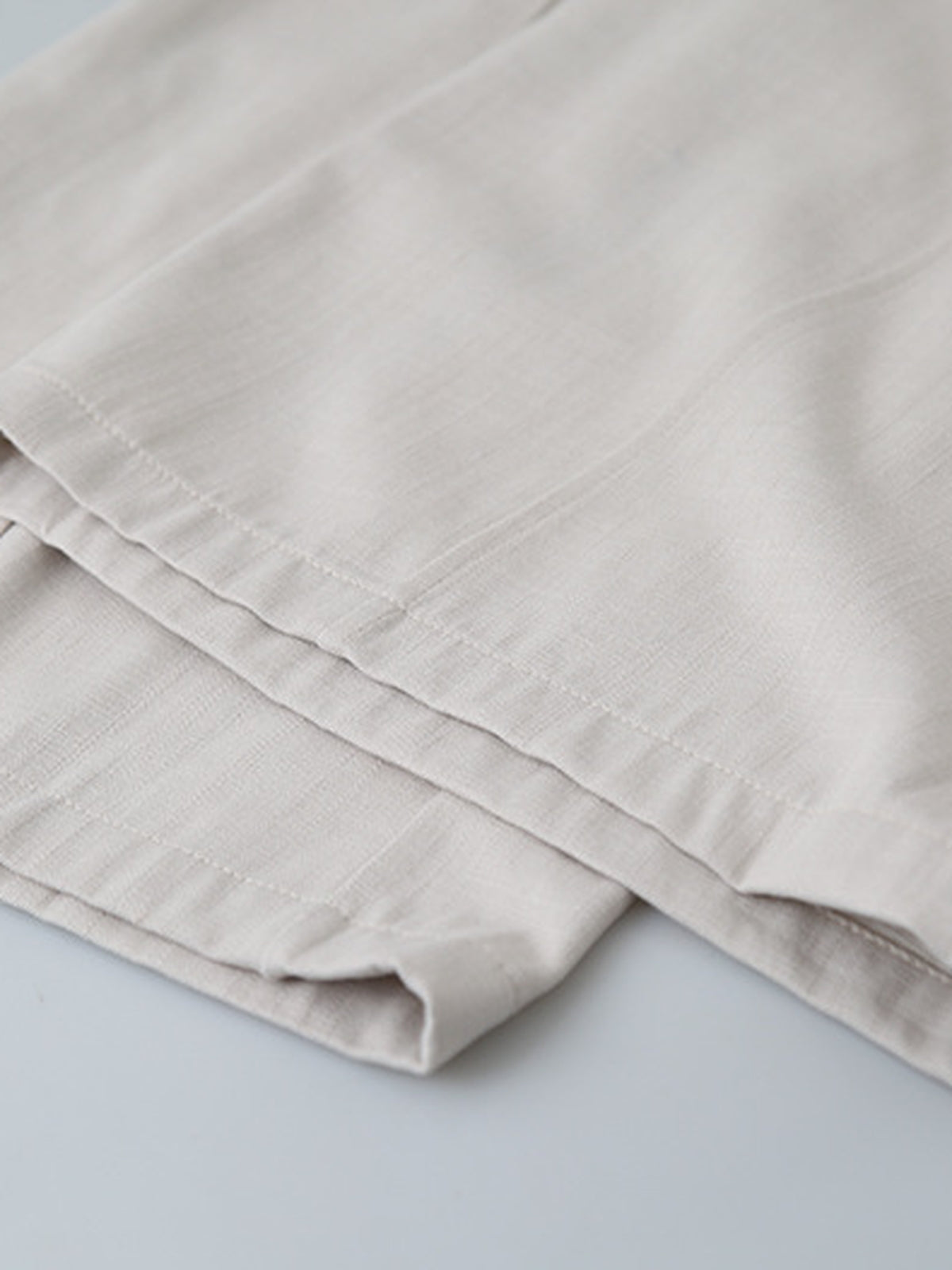 Minimal Drape Wide Denim Pants — BL1027