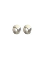 Double Wide Hoop Pierced Earrings — BL1031
