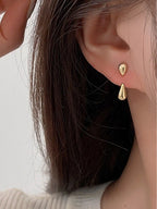 Teardrop Pierced Earrings — BL1032