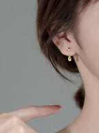 Teardrop Pierced Earrings — BL1032