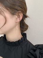 Teardrop Pierced Earrings — BL1032