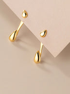 Teardrop Pierced Earrings — BL1032
