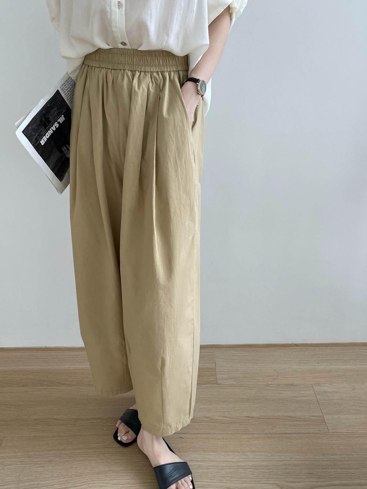 High Waist Tapered Pants — BL1035