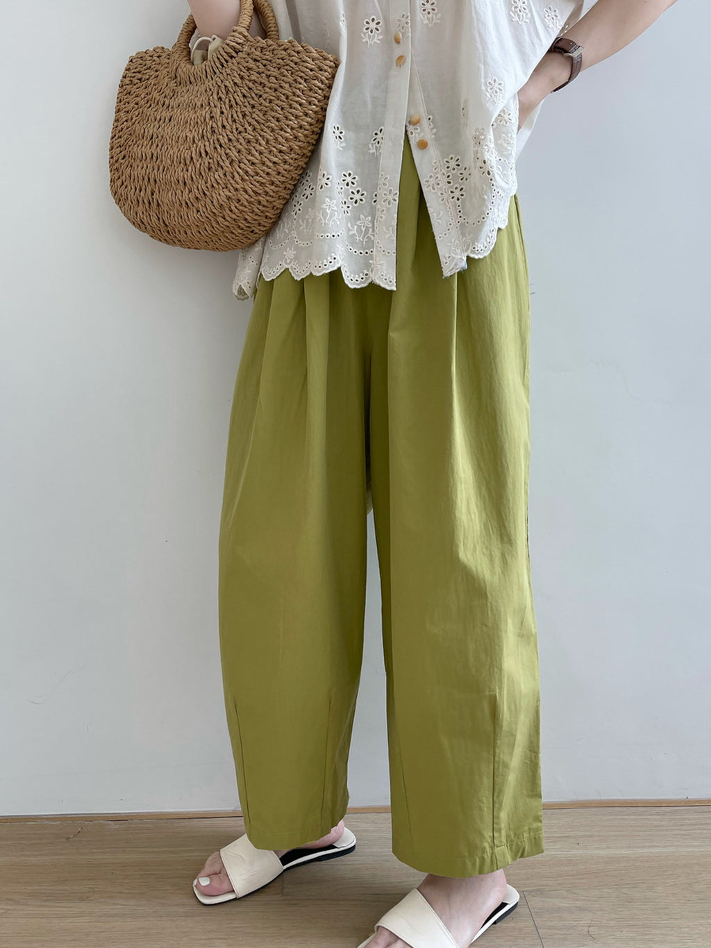 High Waist Tapered Pants — BL1035