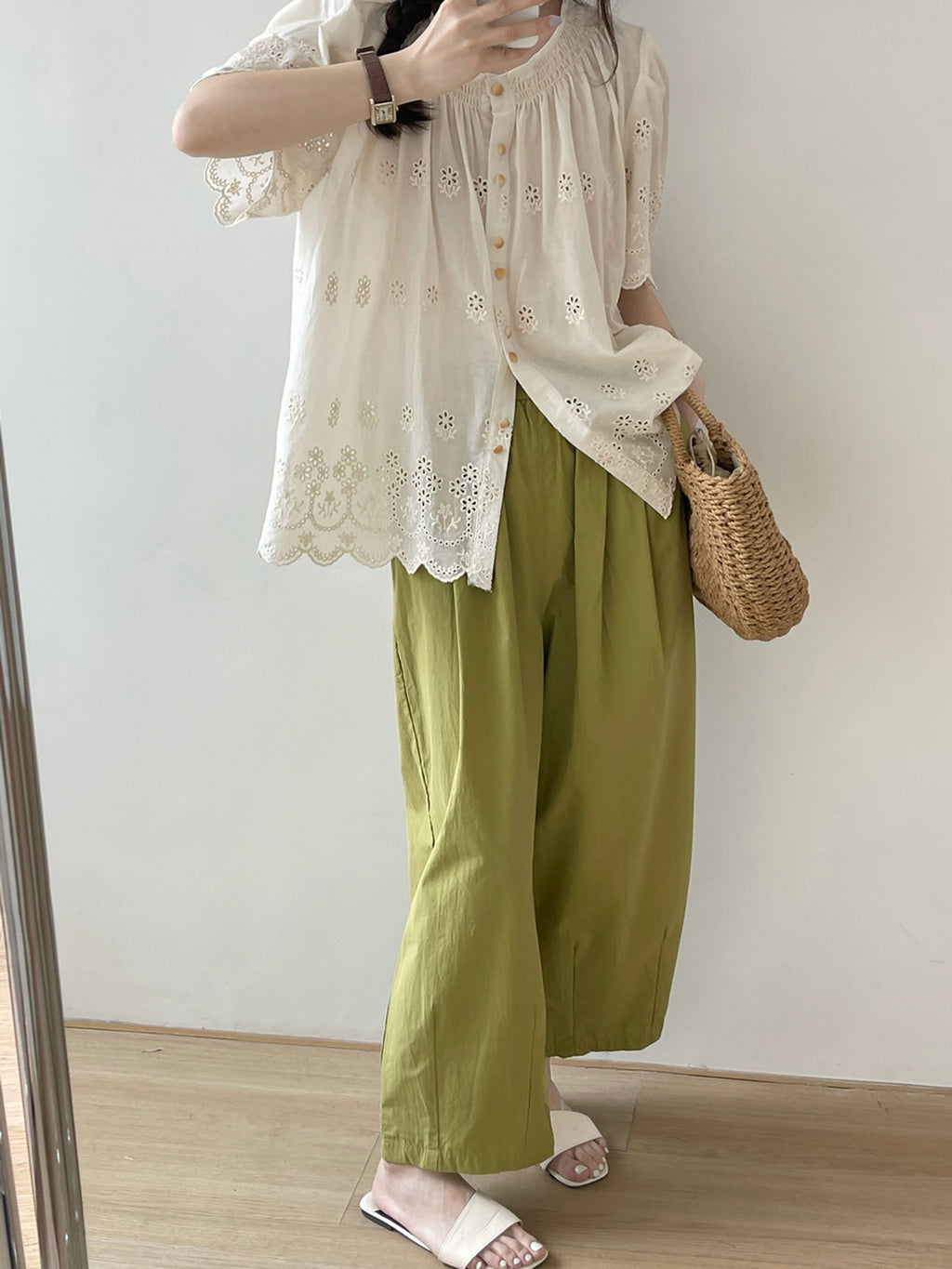 High Waist Tapered Pants — BL1035