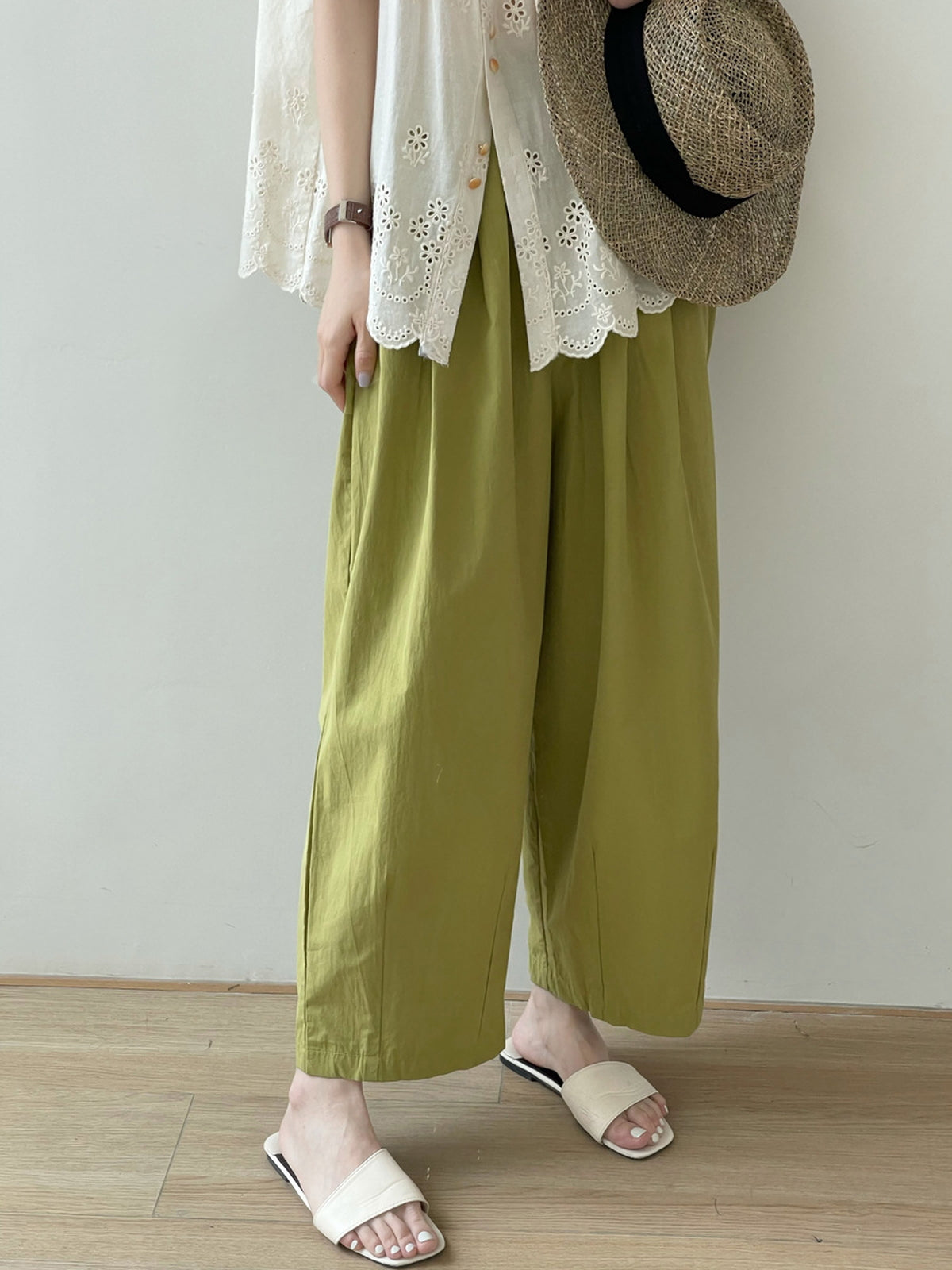 High Waist Tapered Pants — BL1035