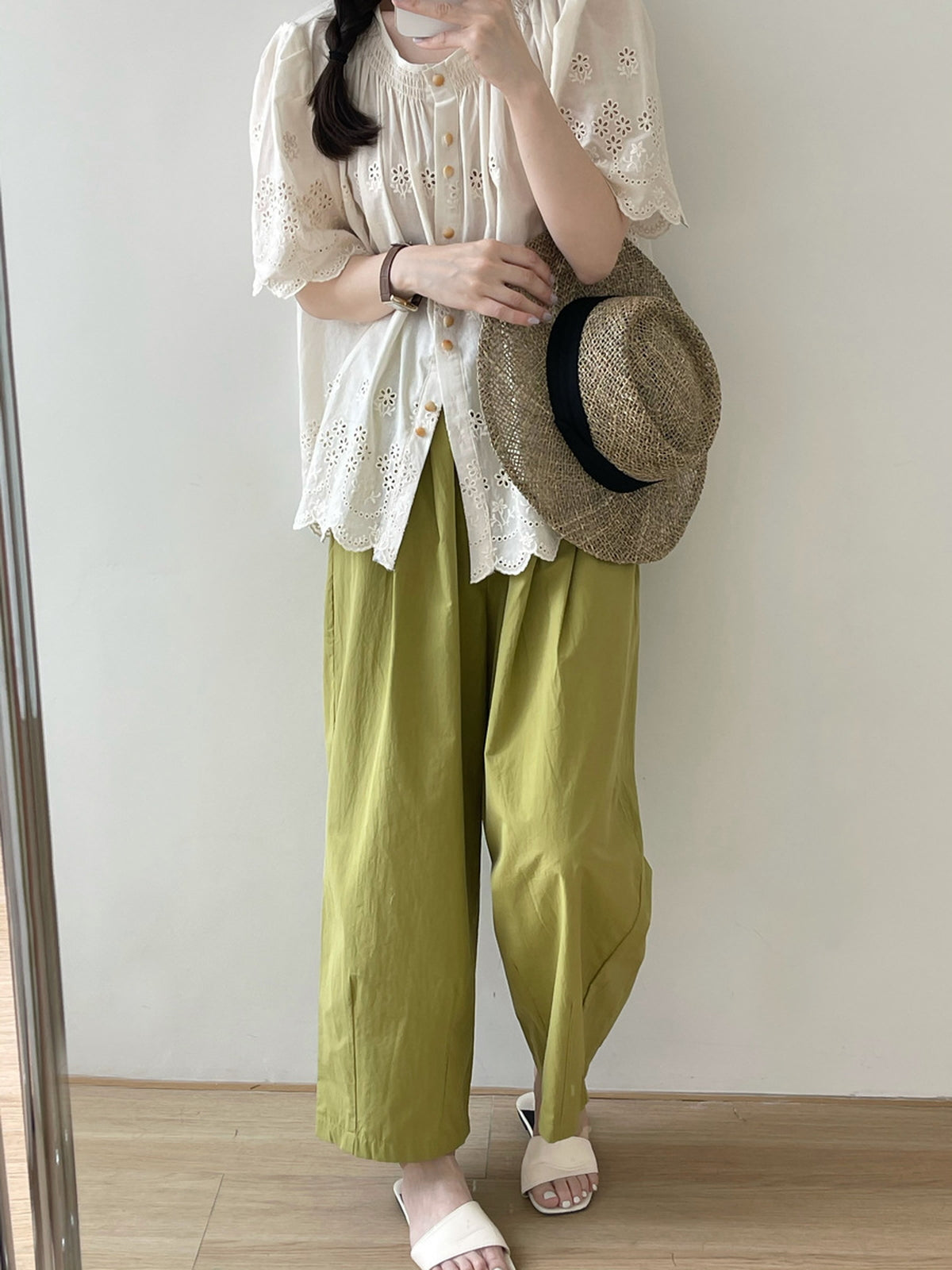 High Waist Tapered Pants — BL1035