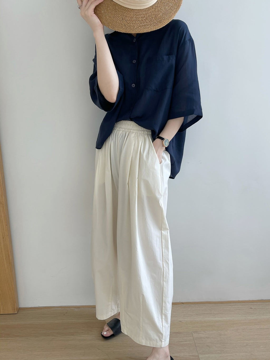 High Waist Tapered Pants — BL1035