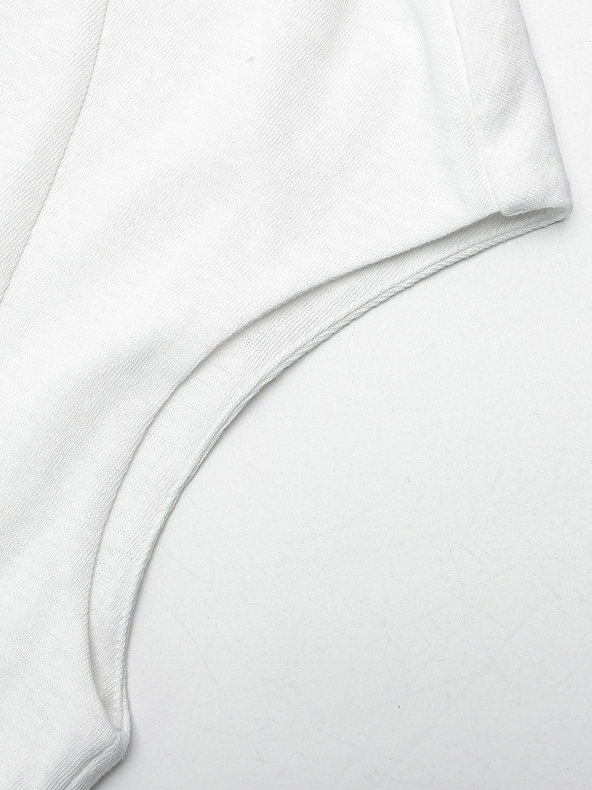 Cotton Linen French Sleeve Knit Tee — BL1041