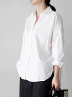 Minimal Cotton Basic Shirt — BL1103