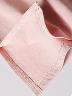 Side Slit Cotton Longline Tops — BL1119
