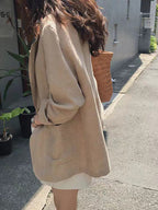 Linen Blend Light Relaxed Jacket — BL1121