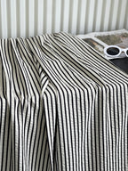 Monotone Fine Stripe Casual Pants — BL1125
