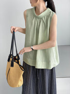 Nuance Neck Sleeveless Tops — BL1126