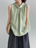 Nuance Neck Sleeveless Tops — BL1126
