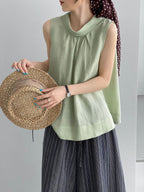 Nuance Neck Sleeveless Tops — BL1126