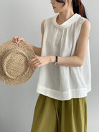 Nuance Neck Sleeveless Tops — BL1126