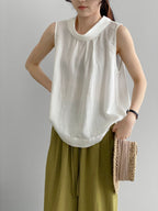 Nuance Neck Sleeveless Tops — BL1126