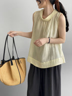 Nuance Neck Sleeveless Tops — BL1126