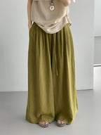 Ramie Fluid Wide Pants — BL1134