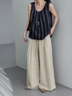 Ramie Fluid Wide Pants — BL1134
